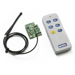 Zeige Details für Funk-Fernbedienungmit 6 Tasten und Empfänger Bild von Funk-Fernbedienungmit 6 Tasten und Empfänger