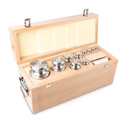 Zeige Produkte für Kategorie F2 Gewichtssatz Holzkoffer Bild für Kategorie F2 Gewichtssatz Holzkoffer