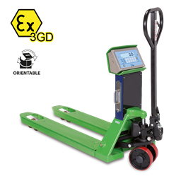 Zeige Details für Hubwagen TPW EX 3GD<br>geeicht/nicht eichfähig Bild von Hubwagen TPW EX 3GD<br>geeicht/nicht eichfähig