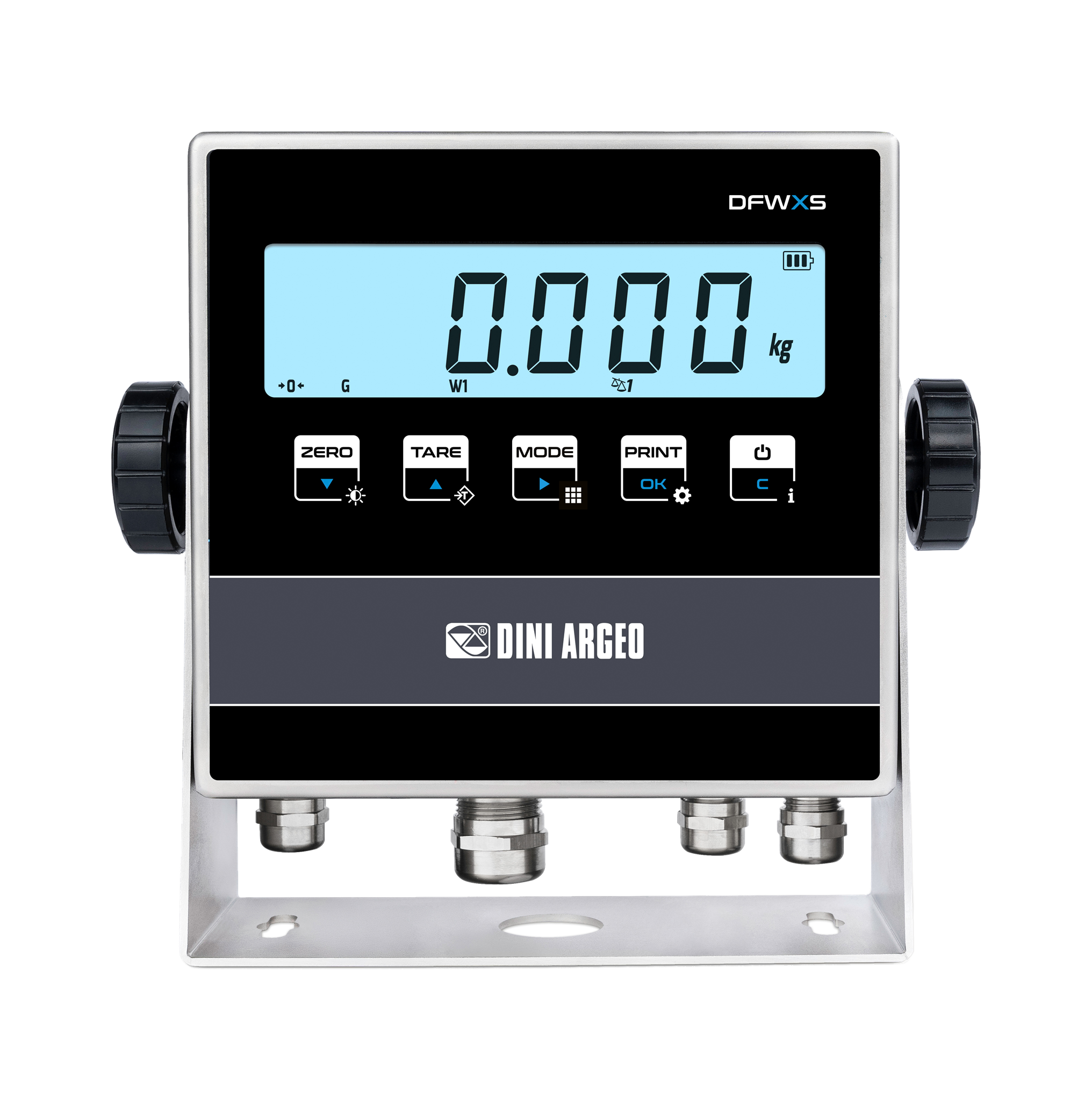 Bild von DFWXS<br>eichfähige Gewichtsanzeige<br>mit Edelstahl-Gehäuse