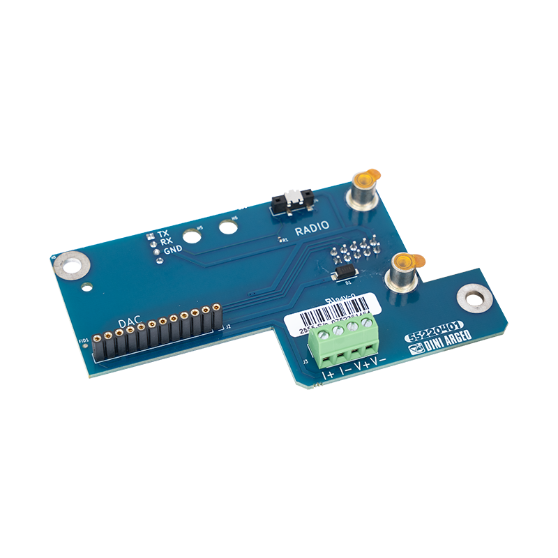 Bild von Platine für die integrierte Installation von optionalen<br> 2,4-GHz-Funk- oder BTH/BLE-Modulen.