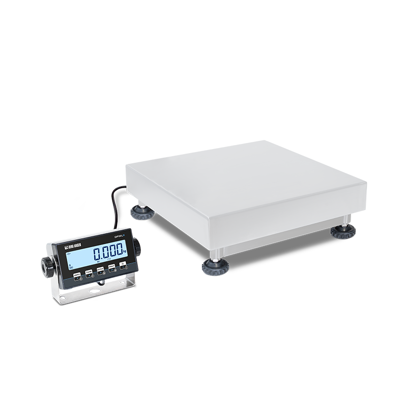 Tischwaage aus Edelstahl der Serie WEICOMP Lite