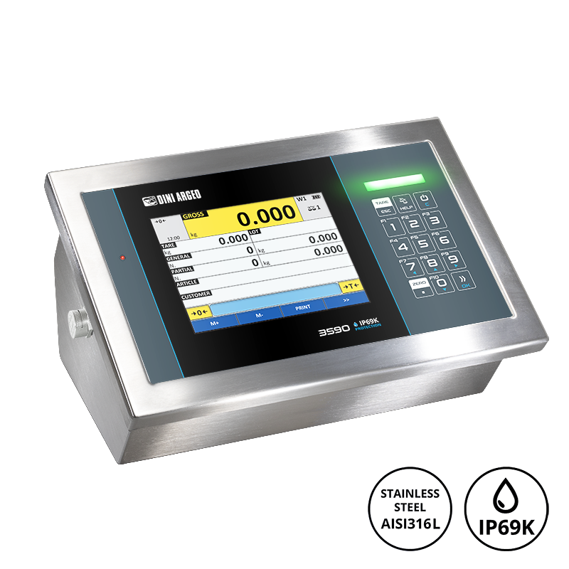 Bild von 3590EGT HYGIENX® Touchscreen-Gewichtsanzeige
